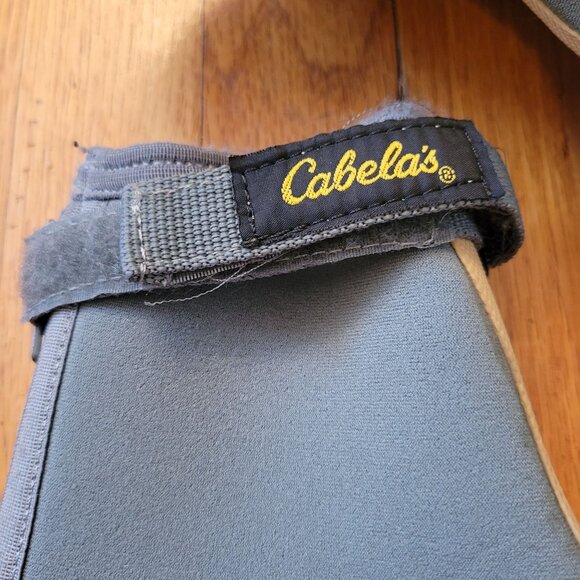 Cabelas Deck Boots 9 Green Booties Fishing Fisherman Gear Swimming Waders - Picture 6 of 8